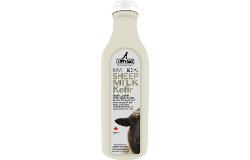 Happy Days Raw Sheep Milk Kefir 975ml for Dogs & Cats