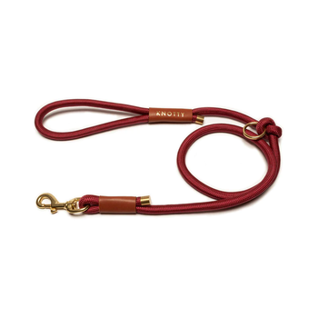 Knotty Pets Rope Leash Wine 4t Regular