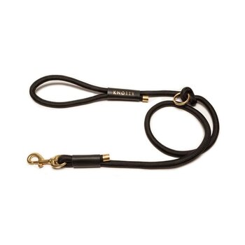 Knotty Pets Rope Leash - Black