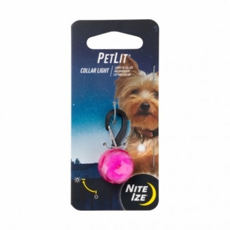 Nite Ize PetLit - Collar Light Pink Jewel