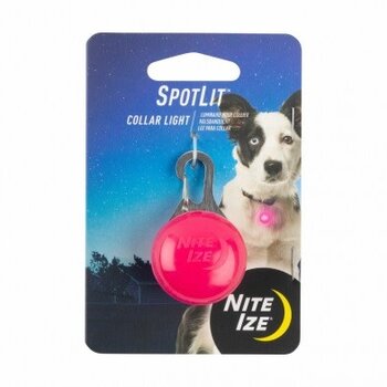 Nite Ize Spotlight Collar Lights Pink