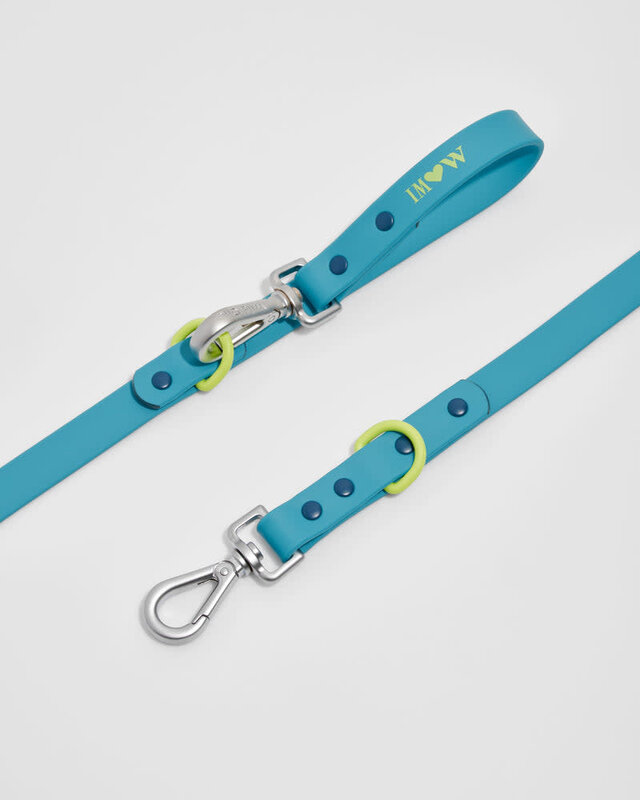 Wild One Small Leash -Isaac Mizrahi Hudson Blue