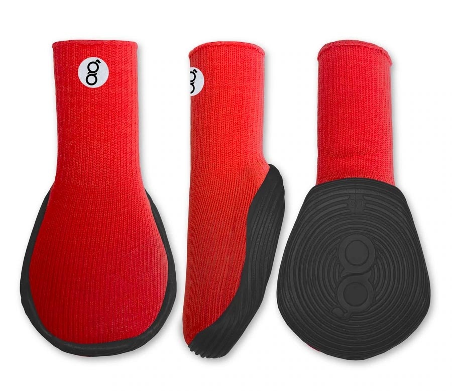 Go-eez Goo-eez All-Terrain Dog Boots Red