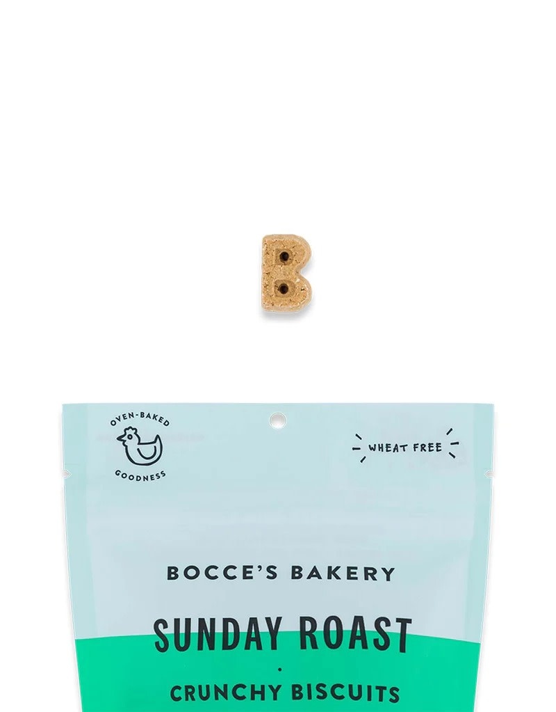 Bocce's Bakery Sunday Roast Chicken & Pumpkin Recipe Crunchy Biscuits For Dog 5oz
