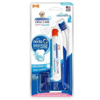 Nylabone Advanced Oral Care Dog Dental Kit for Puppies