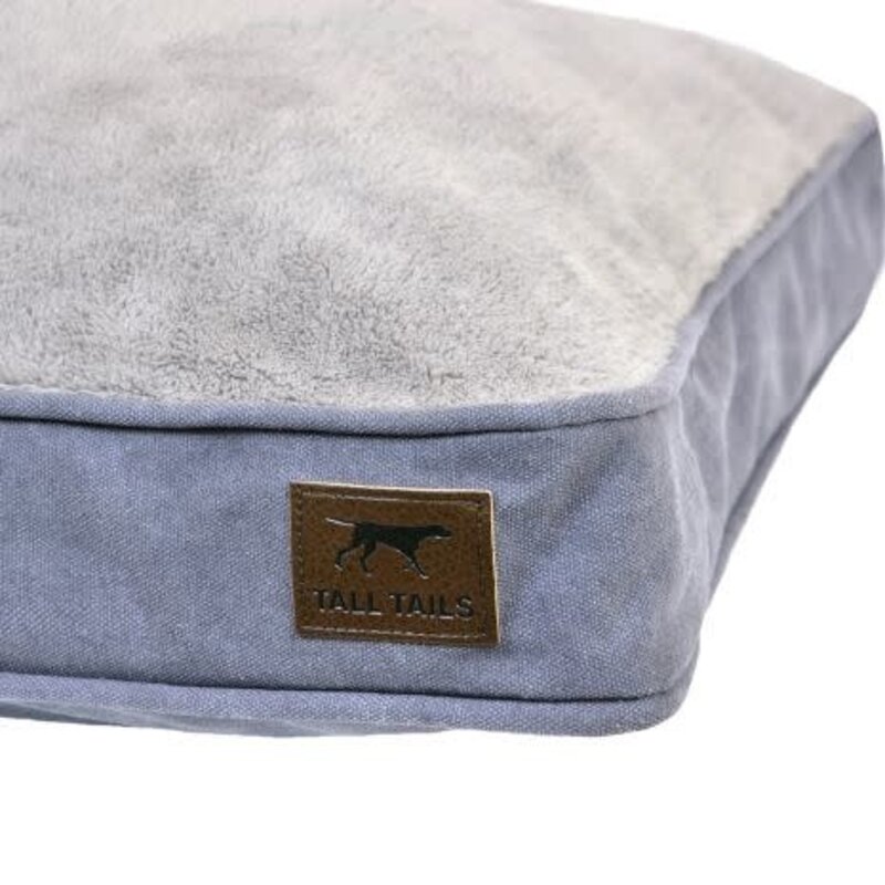 Tall Tails Charcoal Cushion Bed - Large 36" x 23" x 3”