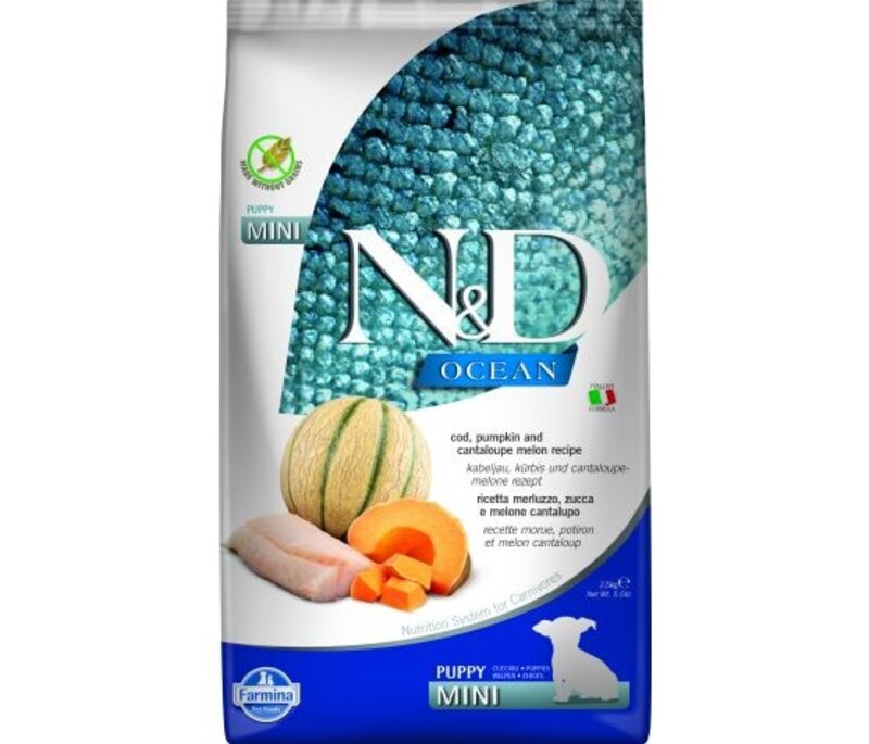 Farmina Copy of N&D Ocean Grain Free Puppy Codfish & Pumpkin Medium/maxi 5.5lbs