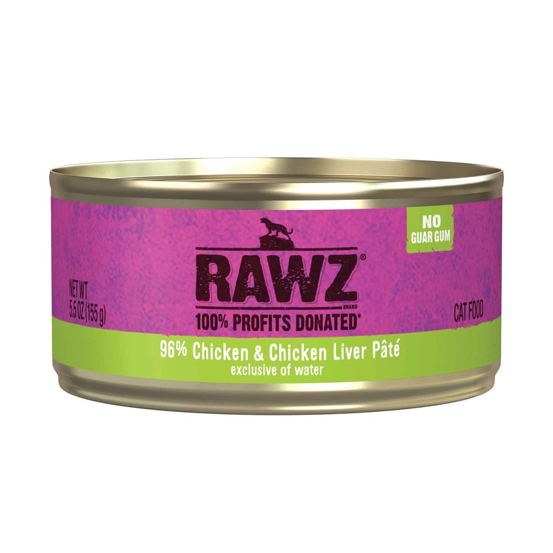 Rawz Natural PetFood 96% Chicken & Chicken liver - Cat - 3oz