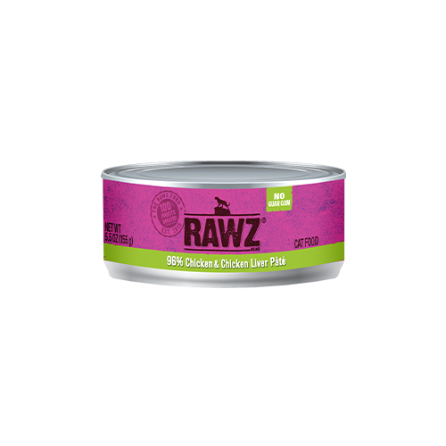 Rawz Natural PetFood 96% Chicken & Chicken liver - Cat - 3oz