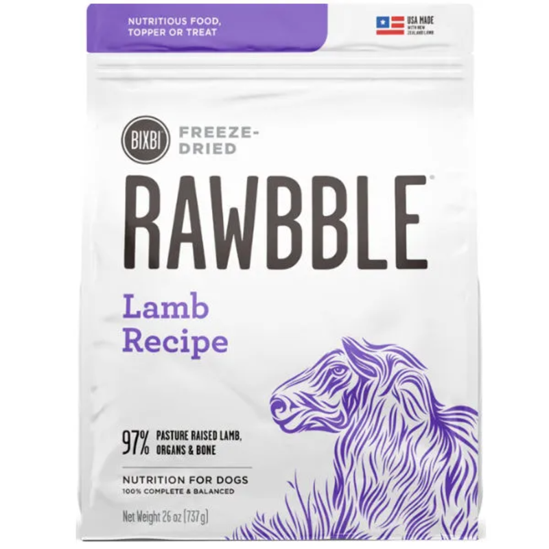 Rawbble Rawbble Freeze Dried Lamb Dog