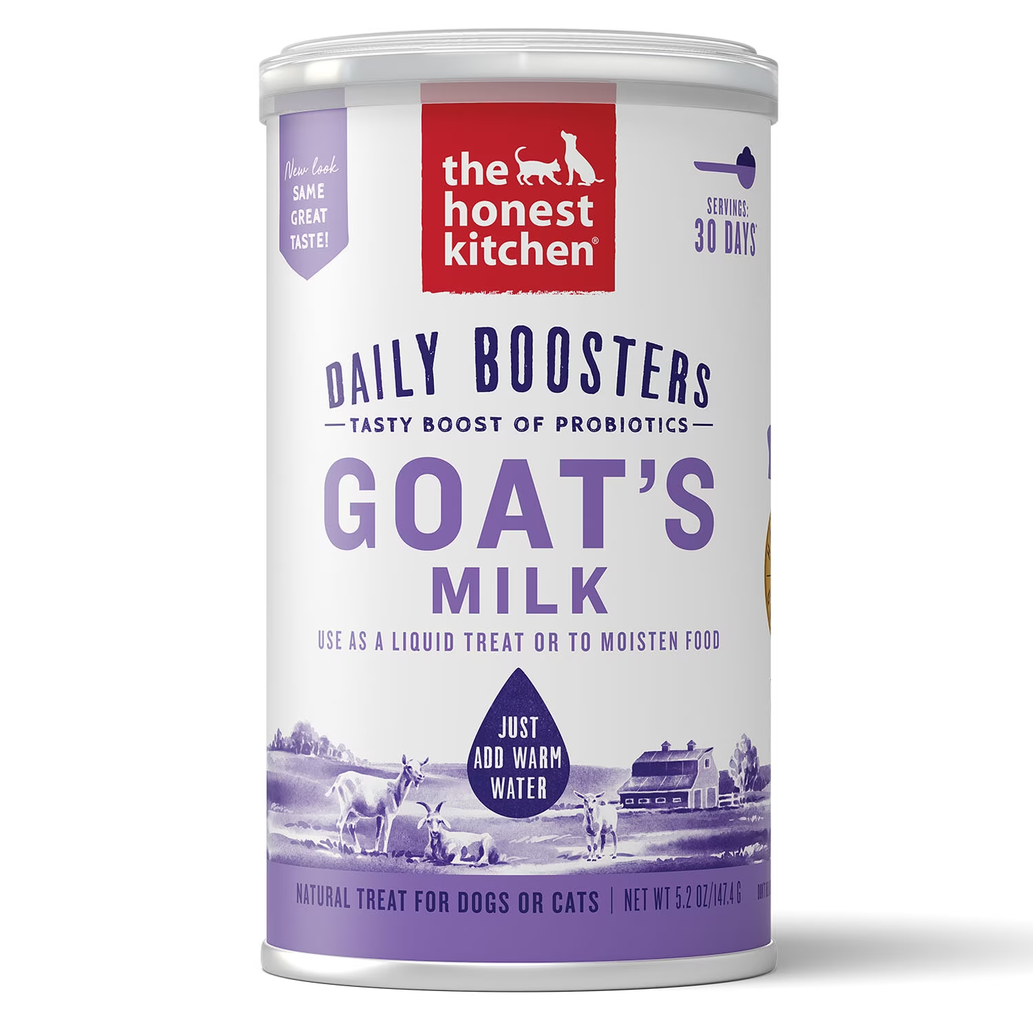 The Honest Kitchen Goat's Milk with Probiotics Daily Booster