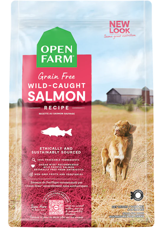 Open Farm Open Farm Wild-Caught Salmon Dry Dog Food 22lbs