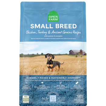 Open Farm Open Farm Small Breed Chicken & Turkey Ancient Grains Dry Dog Food 4lb