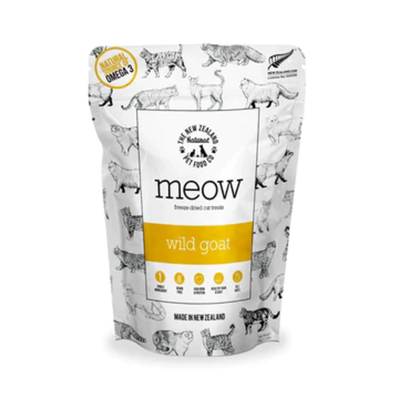 The New Zealand Natural Pet co. Meow Wild Goat 1.76oz/50g