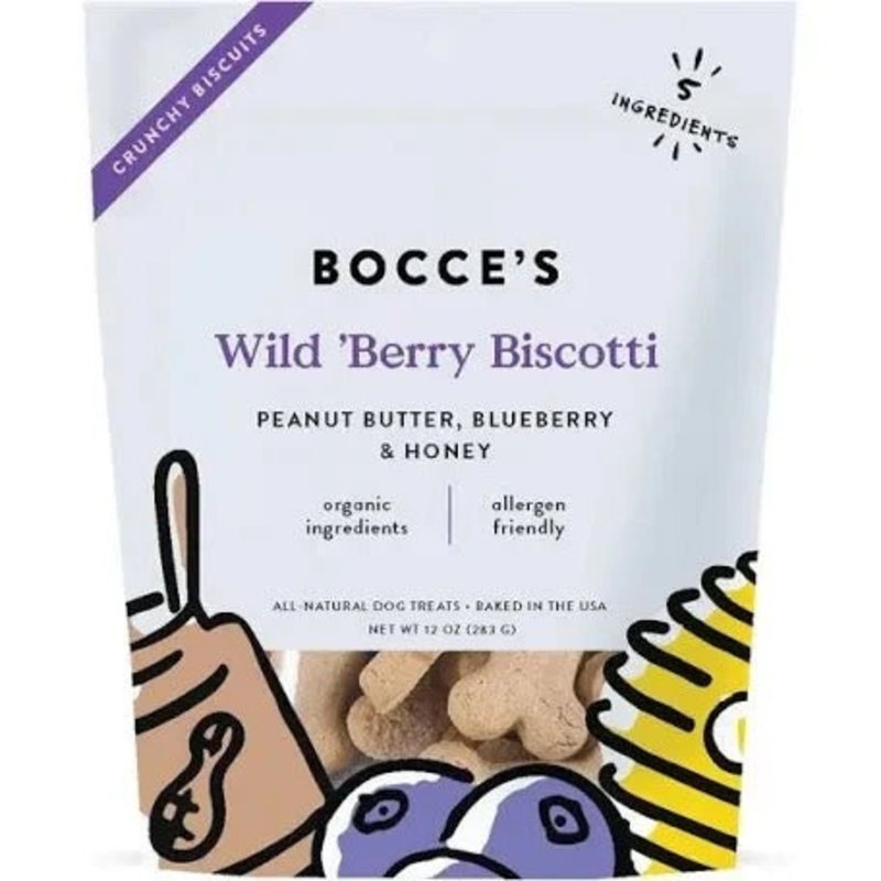 Bocce's Bakery Fully Organic Wild Berry - 12oz