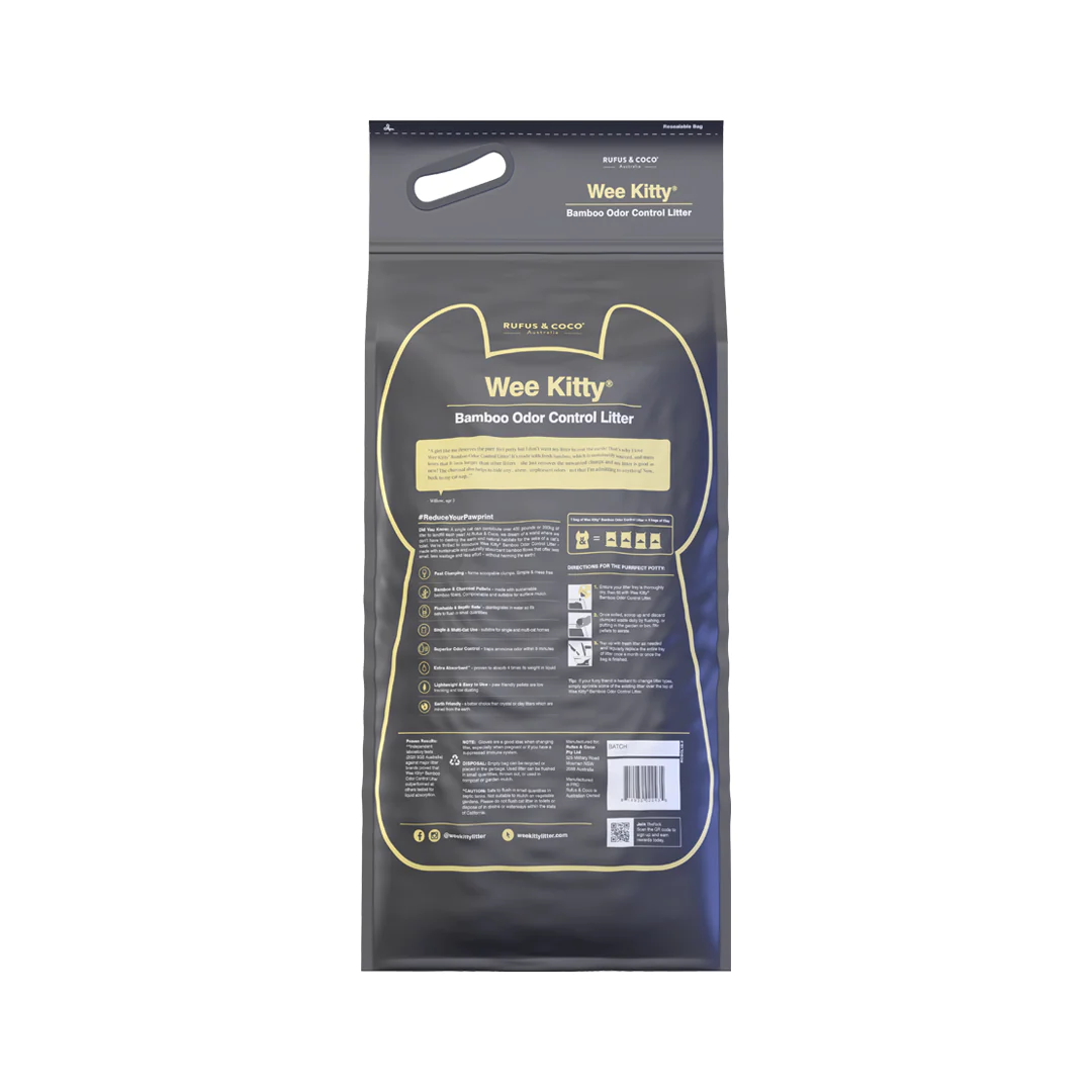 Rufus & Coco Bamboo Odor Control Litter 8.8lb