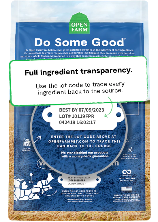 Open Farm Open Farm Dog Whitefish Recipe