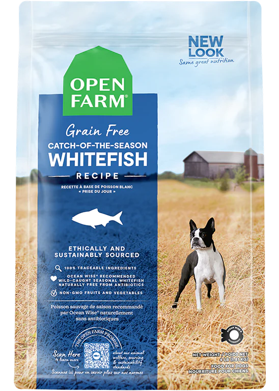 Open Farm Open Farm Dog Whitefish Recipe