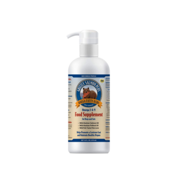 Grizzly Pet Products Salmon Plus Omega-3 Oil for Dogs & Dogs 32oz