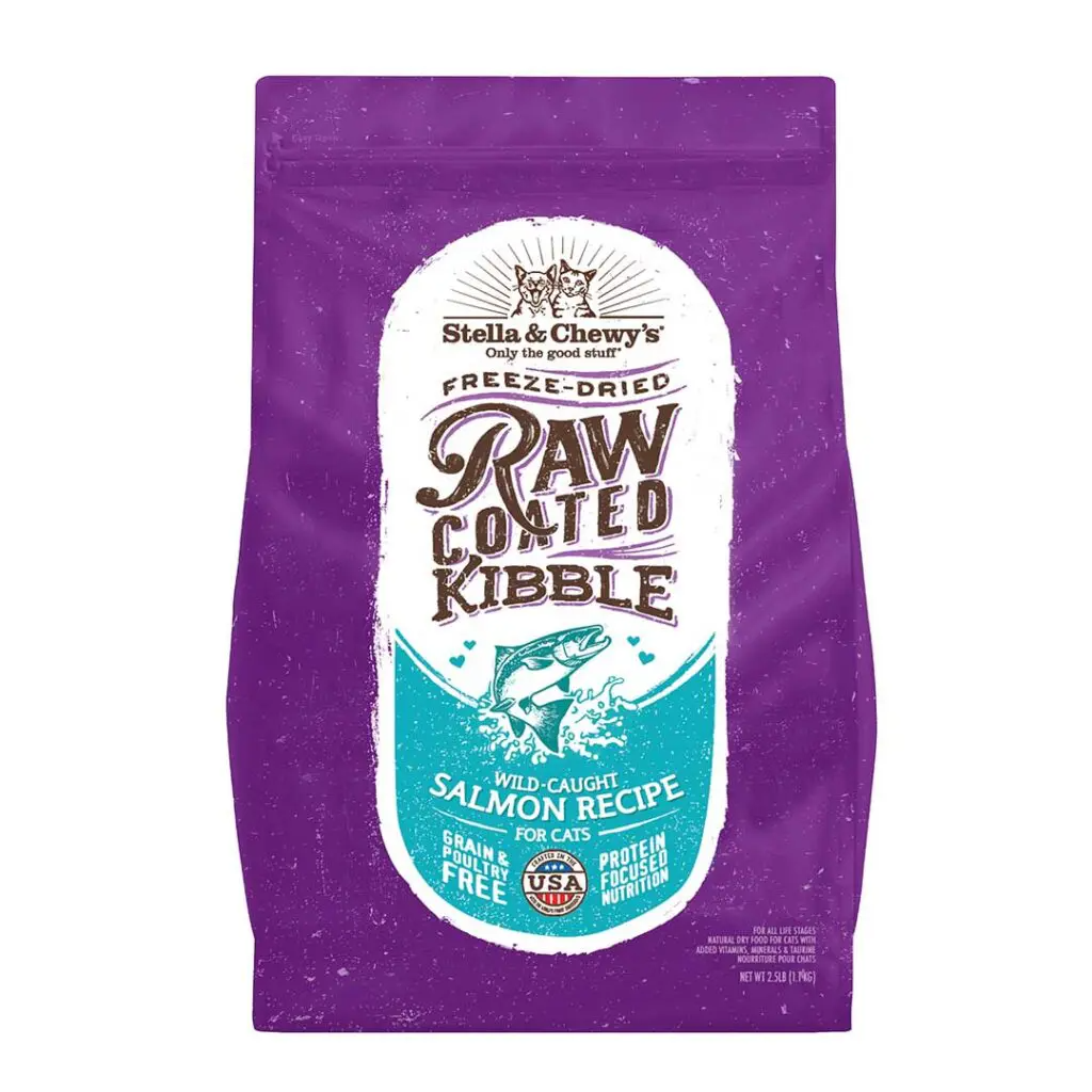 Stella & Chewy's Raw Coated Kibble Wild-Caught Salmon Recipe