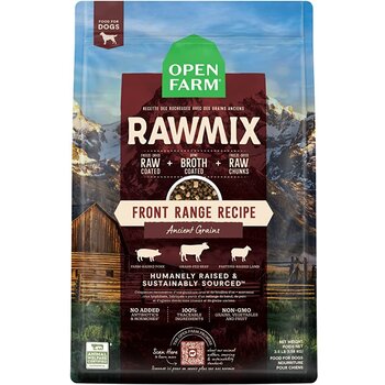 Open Farm RawMix Open Prairie Recipe with Ancient Grains Dry Dog Food 3.5lb