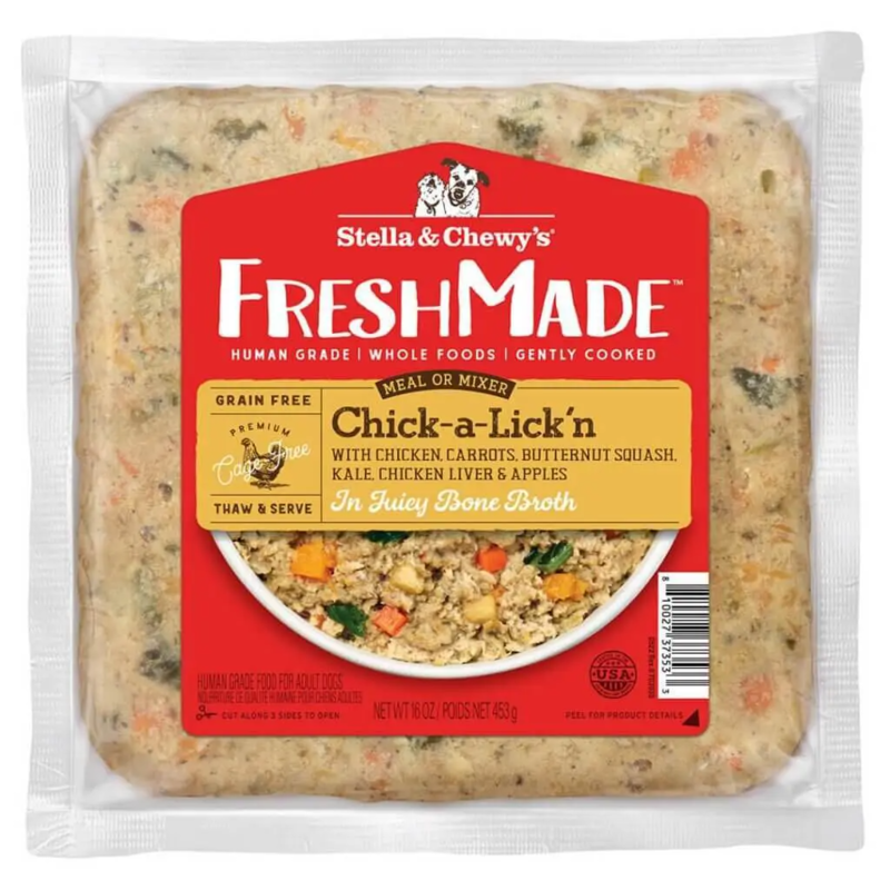 Stella & Chewy's Fresh Made Chick-a-Lick'n Frozen Dog Food