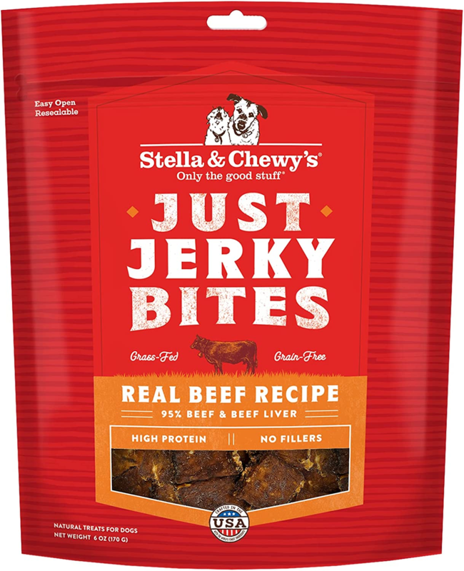 Stella & Chewy's Just Jerky bites Beef 6oz