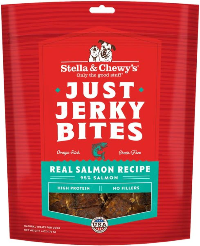 Stella & Chewy's Just Jerky Bites Real Salmon Recipe 6oz