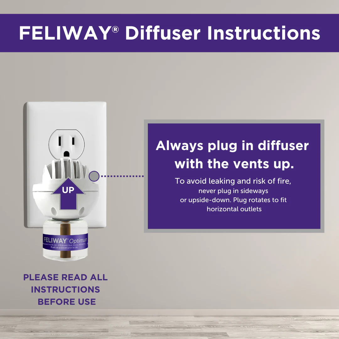CEVA Feliway Optimum 30 Day Diffuser Starter Kit