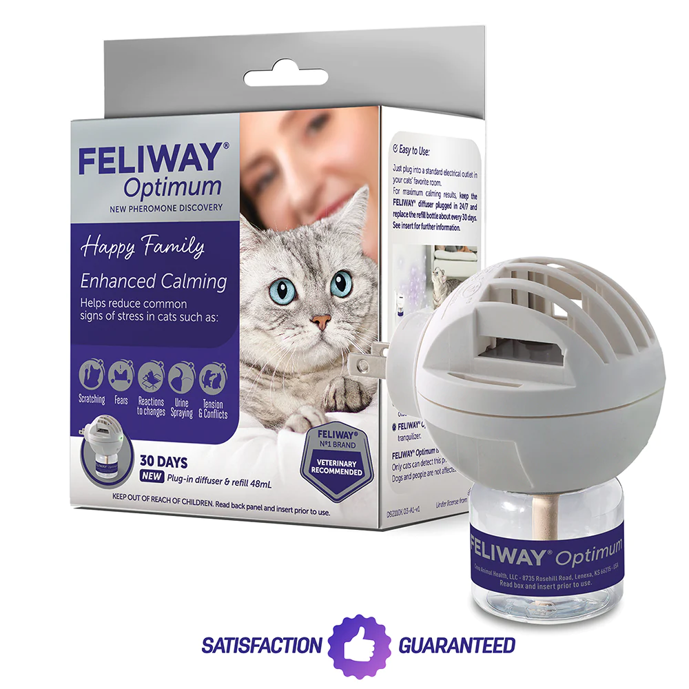 CEVA Feliway Optimum 30 Day Diffuser Starter Kit