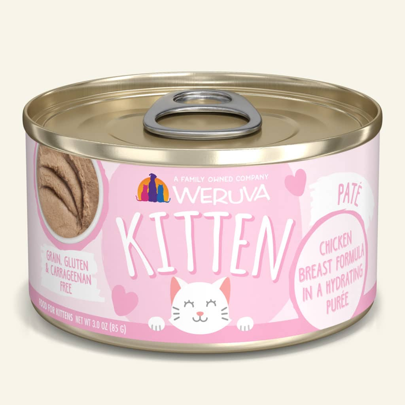 Weruva Kitten - Chicken Breast Paté in Purée 3oz