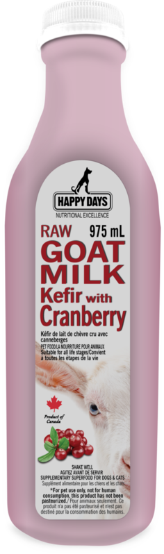 Happy Days Copy of Goat Milk Kefir with Blueberries 975ml
