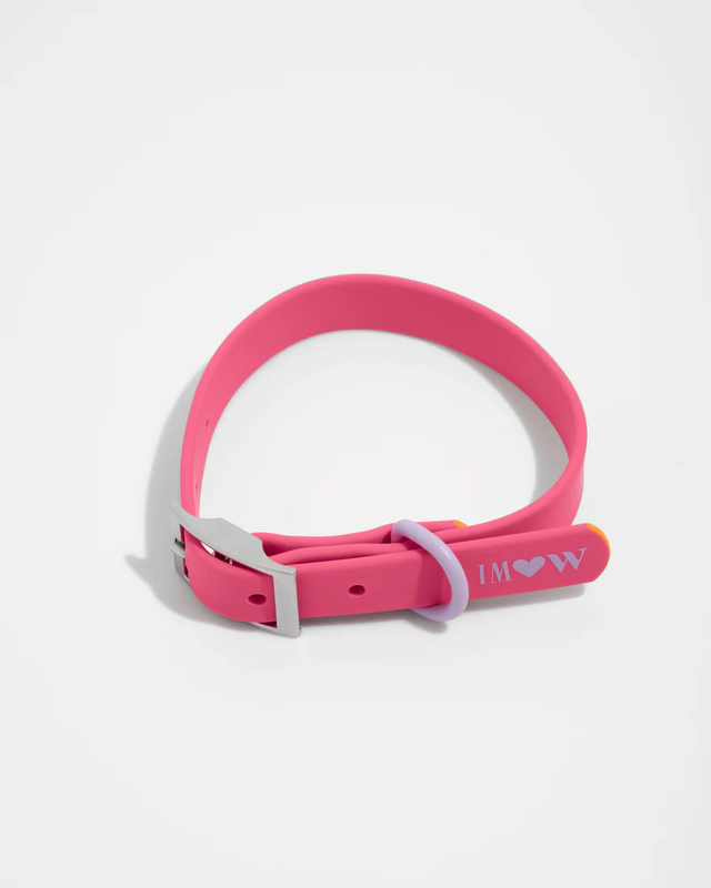 Wild One Collar- Isaac Mizrahi Cosmopolitan Pink