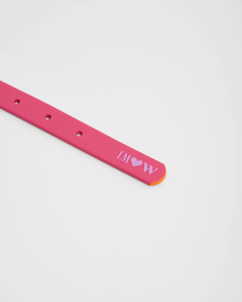 Wild One Collar- Isaac Mizrahi Cosmopolitan Pink