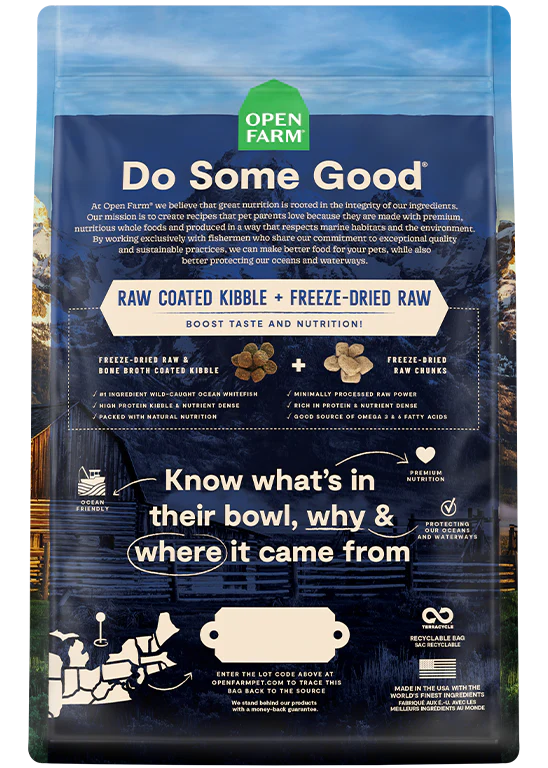 Open Farm RawMix Wild Ocean Recipe with Ancient Grains Dry Dog Food