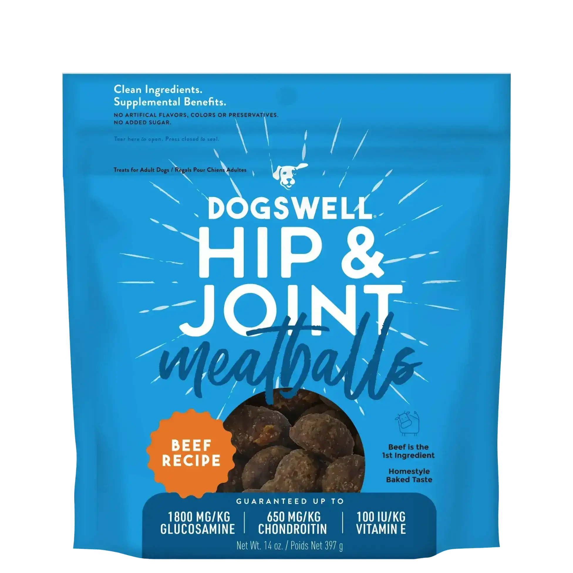 Dogswell Meatballs Hip & Joint Beef Recipe For Dogs