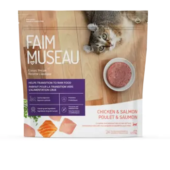 Faim Museau Chicken & Salmon for cats 6lbs