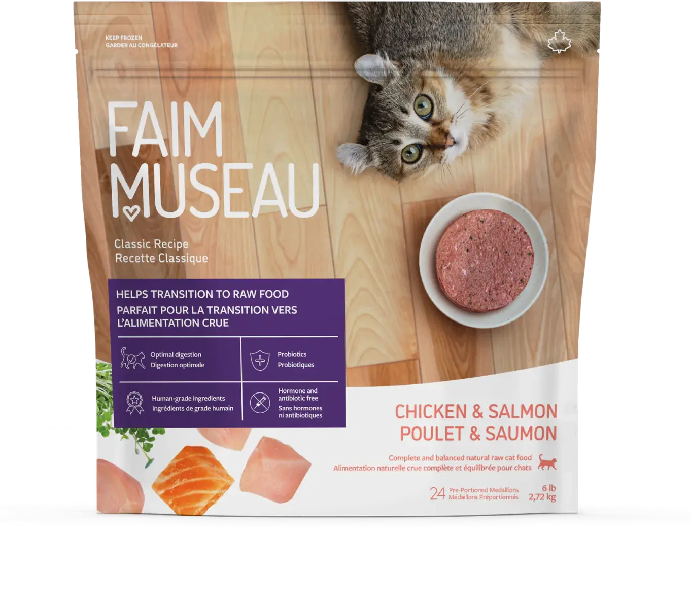 Faim Museau Chicken & Salmon 6lbs