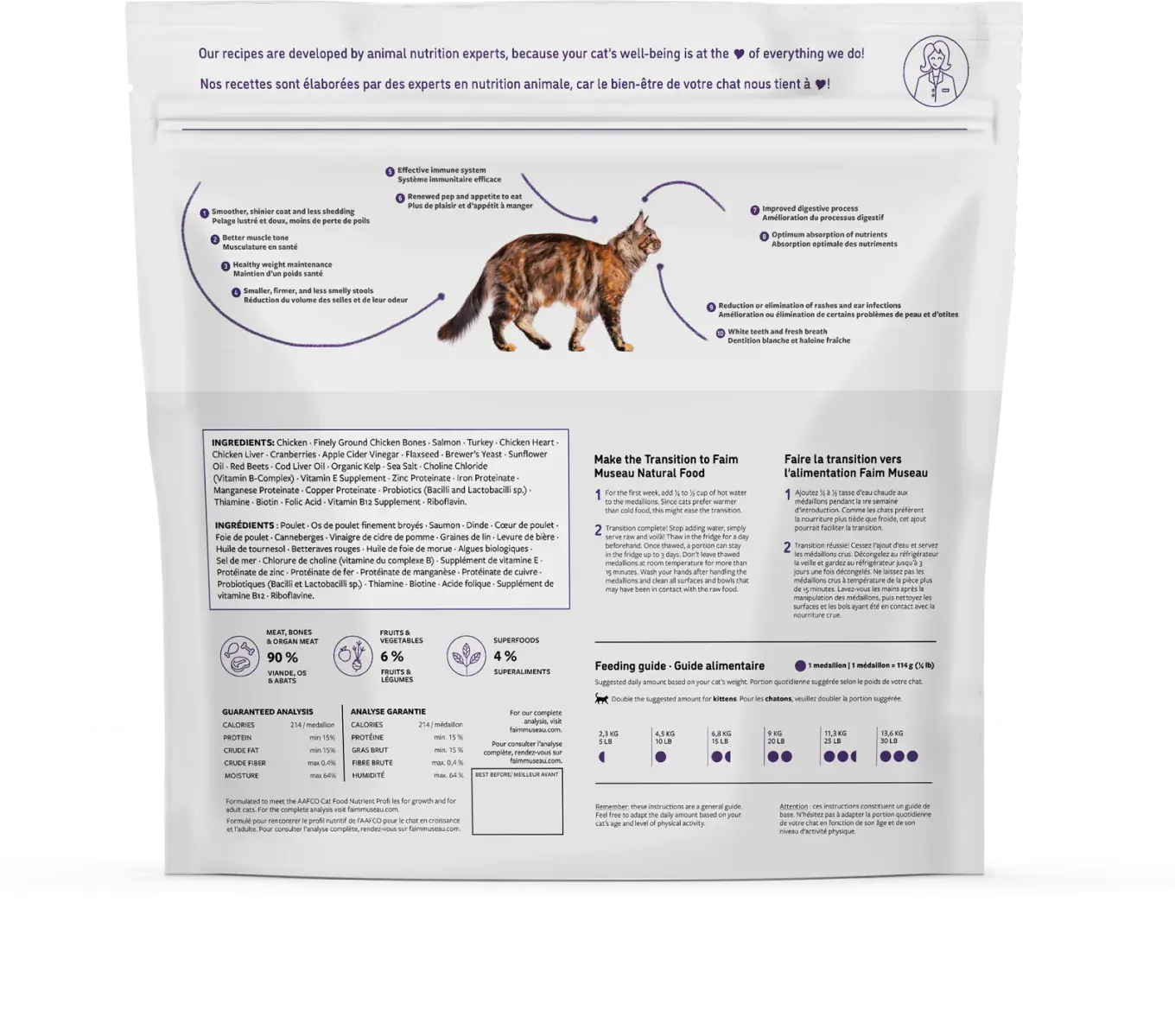 Faim Museau Chicken & Salmon 6lbs