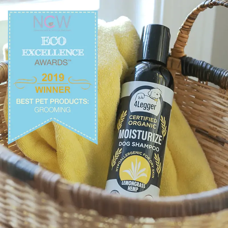 4 Legger Certified Organic Dog Shampoo 8oz