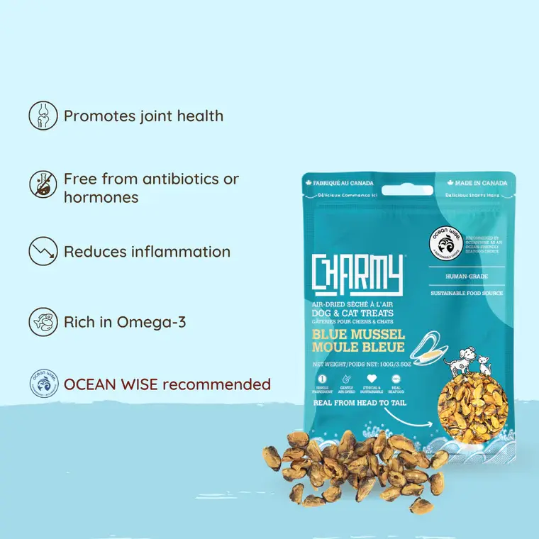 Charmy Blue Mussel - 100g