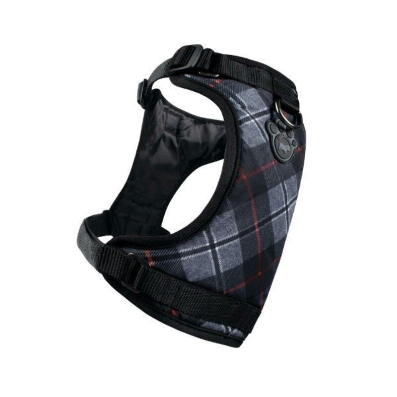 Canada Pooch The Everything Harness Water-Resistant Plaid