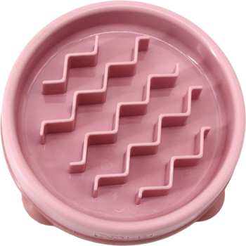 Outward Hound Fun Feeder Wave Pink Small/Tiny