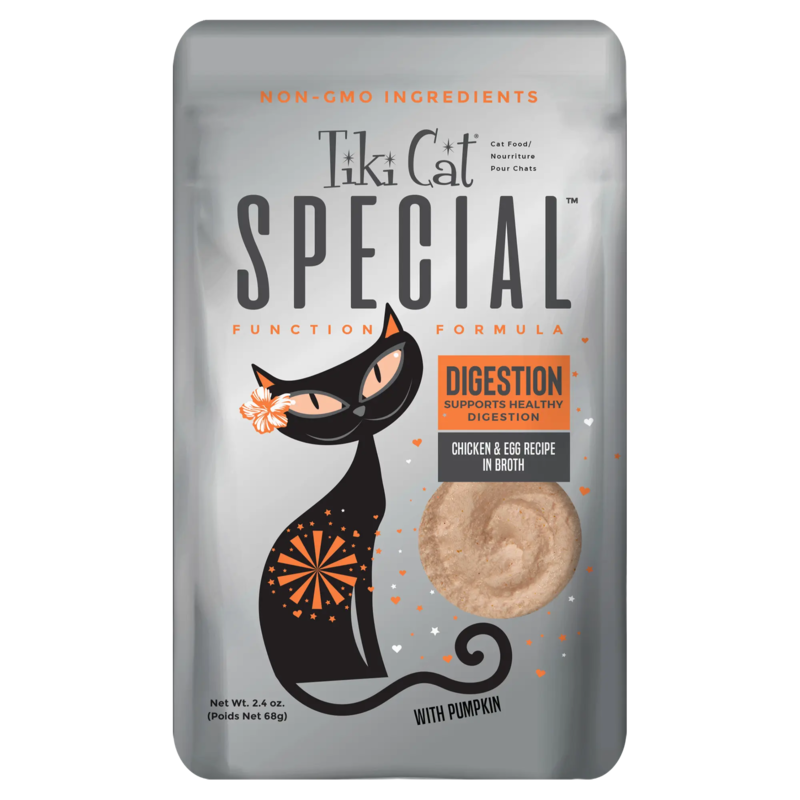 Tiki Cat Tiki Cat Special Digestion Chicken & Egg 2.4oz