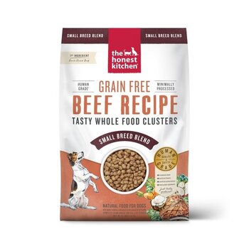 The Honest Kitchen Grain Free Beef Clusters For Small Breeds - 10lbs