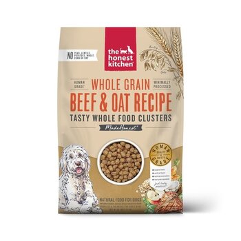 The Honest Kitchen Whole Grain Beef & Oat Cluster - 20 lbs