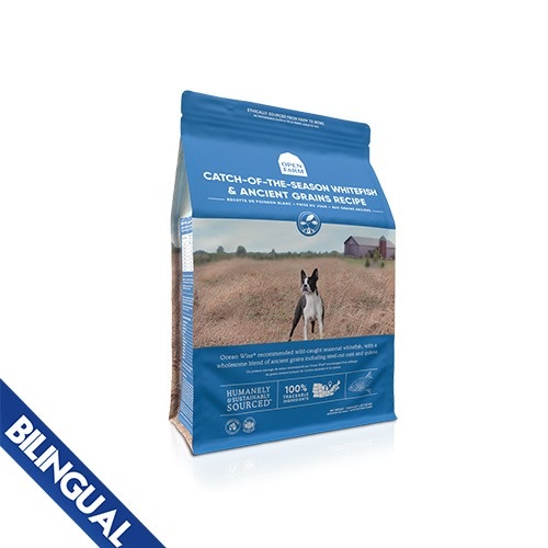 Open Farm Catch-Of-The-Season Whitefish & Ancient Grains Dry Dog Food -4lb
