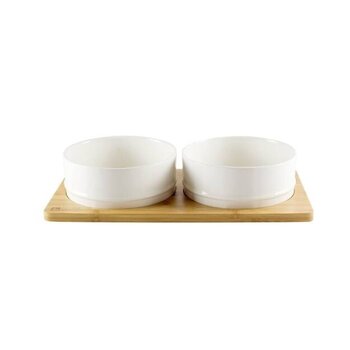 Be One Breed Bamboo & Ceramic Bowls Medium