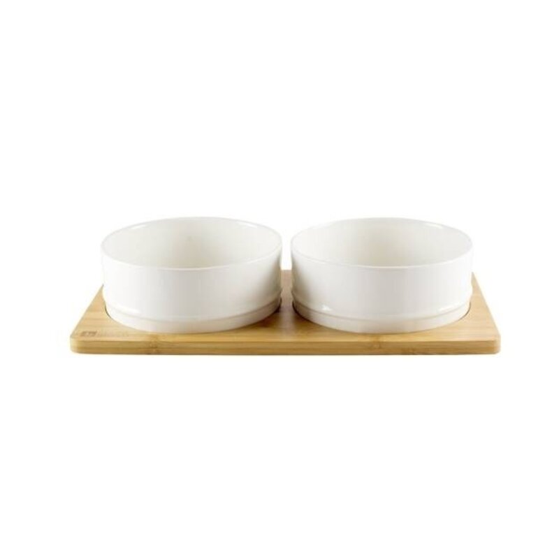 Be One Breed Copy of Bamboo & Ceramic Bowls Small