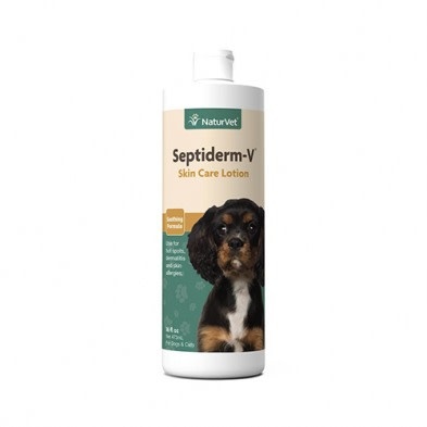 NaturVet Septiderm-V Skin Care Lotion 16 oz
